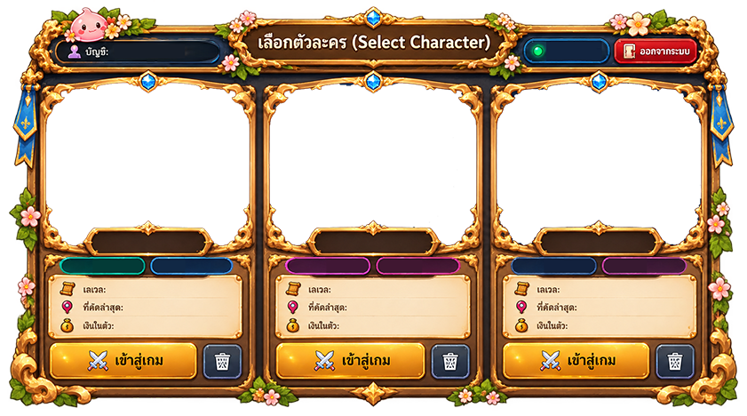 Character Select Frame